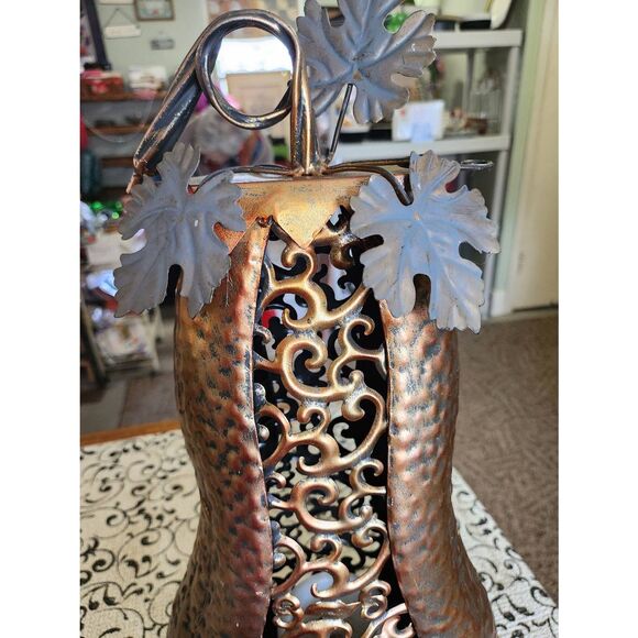 Metal Gourd Candle Holder - Picture 5 of 9